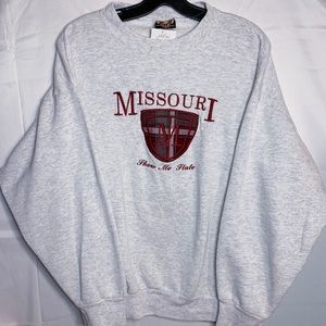 VINTAGE SHOW ME STATE CREW NECK